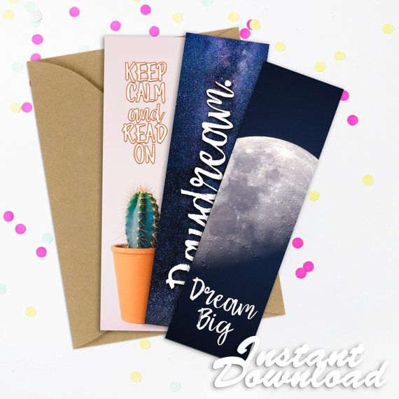 printable bookmarks printable bookmark bookmark bookmarks cactus bookmarks galaxy bookmarks moon bookmarks life quotes inspi bookmarks printable bookmarks etsy