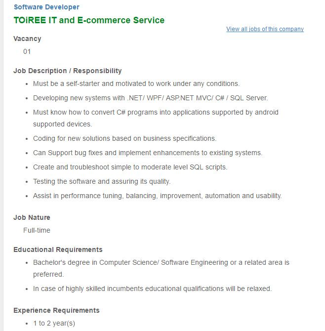 sBIT Inc - Position Software Engineer - Web Apps - Job - software engineer job description sBIT Inc - Position Software Engineer - Web Apps - Job - software engineer job description