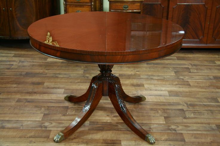 Pin On Antique Furniture Pin On Antique Furniture, 44 Round Dining Table With Leaf