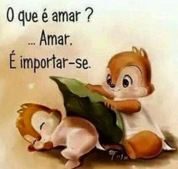 Quem Ama Cuida Mensagem