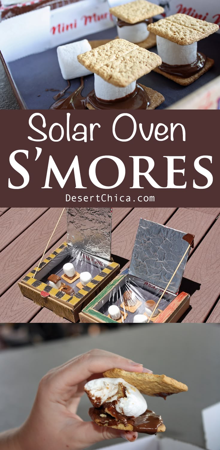 DIY Solar Oven S'mores are the perfect fun learning and eating activity in t...