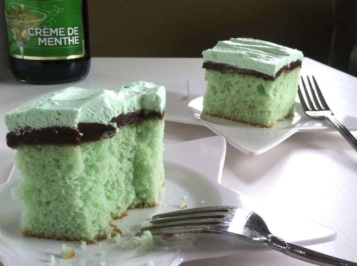 Creme de Menthe Cake Recipe Chocolate cake recipe Creme de Menthe Cake Recipe Chocolate cake recipe