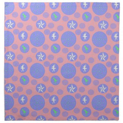 Pink Retro Dots Cloth Napkin Kitchen Gifts Vintage Custom Pink Retro Dots Cloth Napkin Kitchen Gifts Vintage Custom Diy Cyo Personalize
