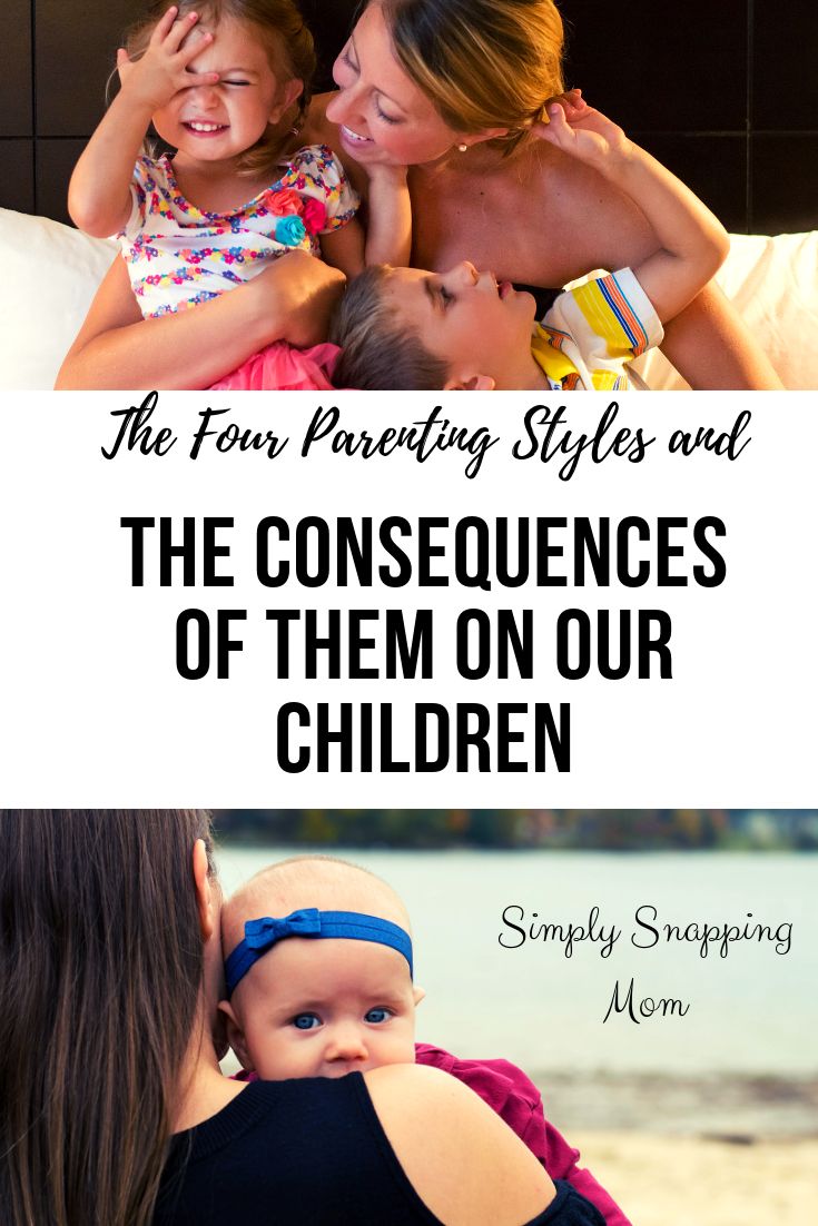 The Four Parenting Styles and the Consequences of Them for Our Children