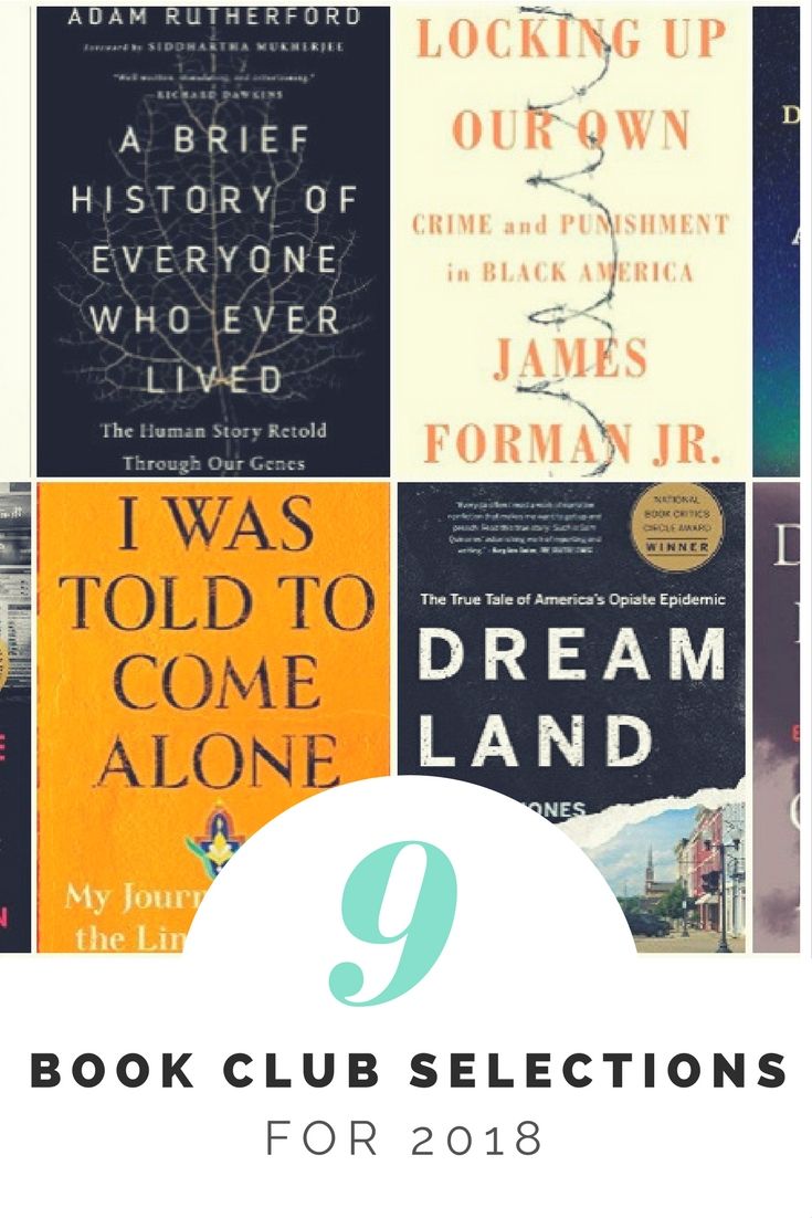 2018 Book Club Selections for This Moment in Time