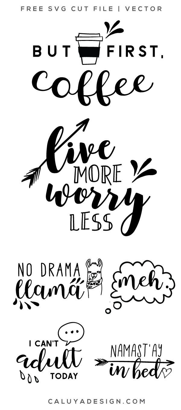 DIY Craft: FREE funny quotes SVG cut file, Printable vector clip art download. Free printable clip art Funny Quotes. Compatible with Cameo Silhouette, Cricut explore and other major cutting machines. 100% for personal use, only $3 for commercial use. Perfect for DIY craft project with Cricut & Cameo Silhouette, card making, scrapbooking, making planner stickers, making vinyl decals, decorating t-shirts with HTV and more! DIY Craft: FREE funny quotes SVG cut file, Printable vector clip art download. Free printable clip art Funny Quotes. Compatible with Cameo Silhouette, Cricut explore and other major cutting machines. 100% for personal use, only $3 for commercial use. Perfect for DIY craft project with Cricut & Cameo Silhouette, card making, scrapbooking, making planner stickers, making vinyl decals, decorating t-shirts with HTV and more!