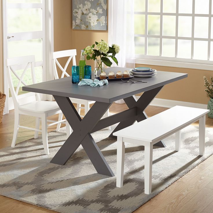 Best 10+ Dining Set With Bench Ideas On Pinterest Wood Tables Medulla 4 Piece Dining Set - Best 10+ Dining Set With Bench Ideas On Pinterest Wood Tables