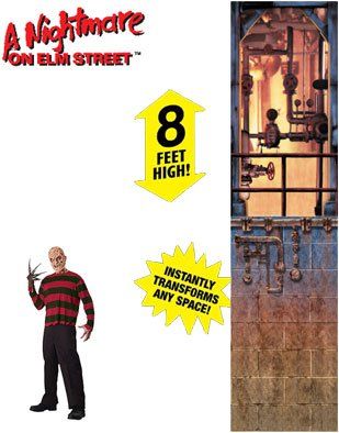 freddy krueger boiler room scene setter decorations