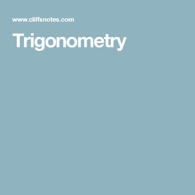Homework help in trigonometry Homework help in trigonometry