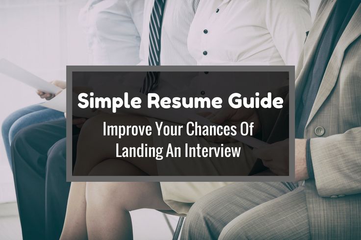 The goal of your resume is to get you an interview for the job. Here are some simple resume guide to improve your interview success rate.