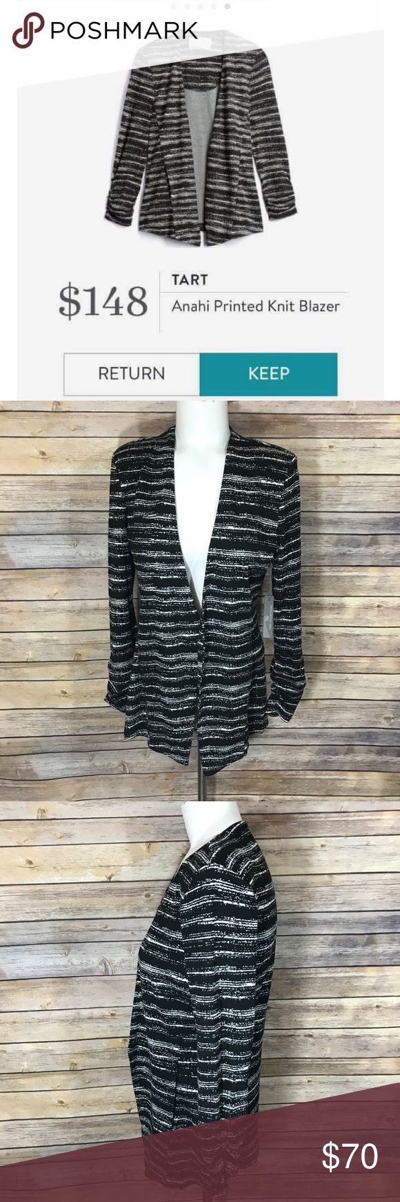Tart knit shop blazer