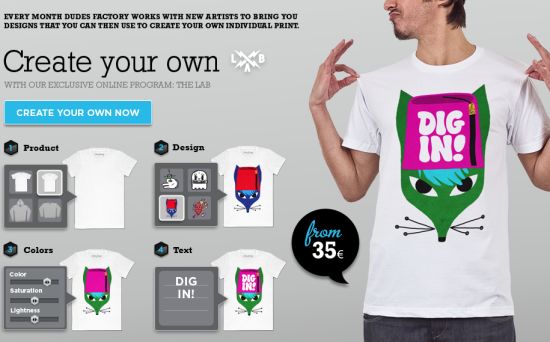 dig in this is the custom t shirt design by t shirt designer t shirt design program