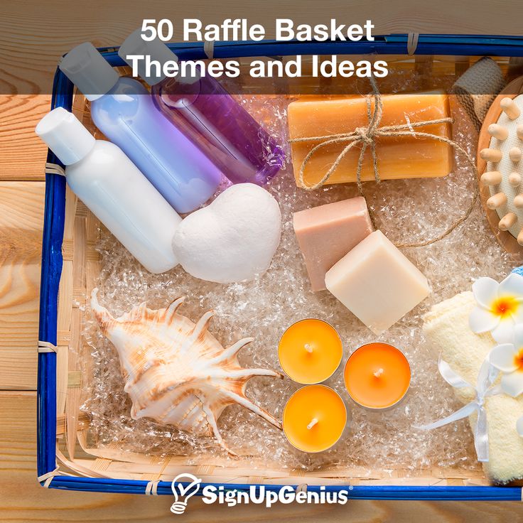 50 Raffle Basket Themes and Ideas. Raise money for your school or nonprofit with these creative auction basket ideas.
