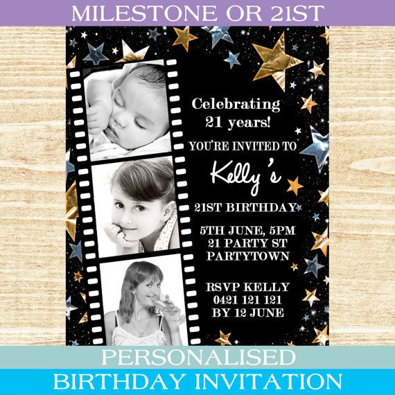 personalised birthday invitations for kids