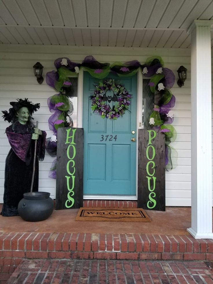 halloween front porch decorations halloween witch decorations hocus pocus halloween decor