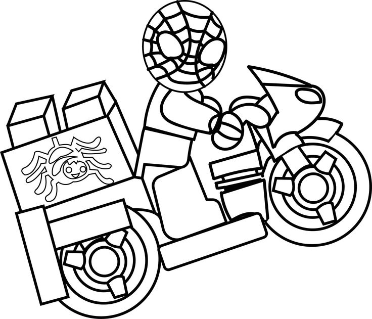 Les 25 meilleures idées de la catégorie Coloriage spiderman à imprimer