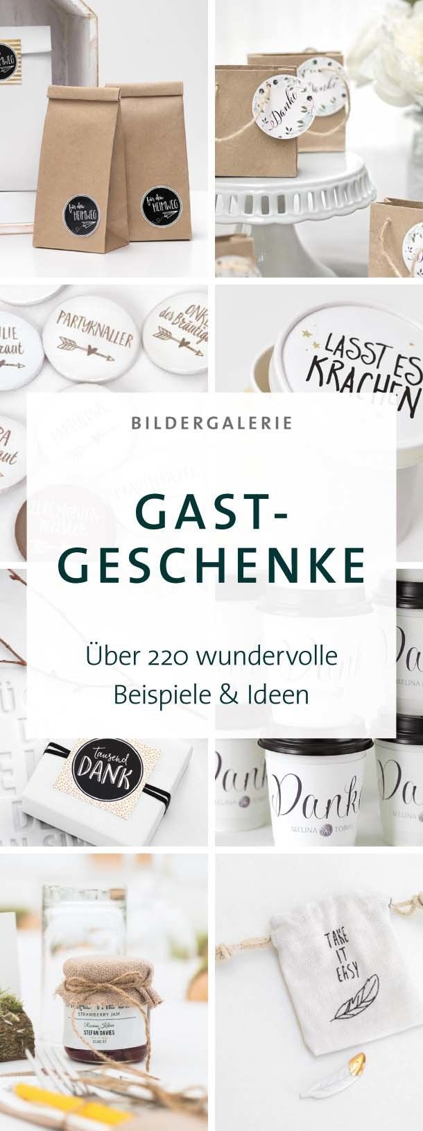 Von Ideen für individualisierte Gastgeschenke bis hin zu Inspirationen für hü