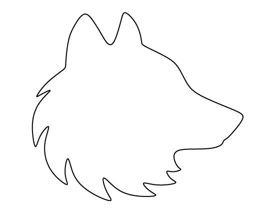 pin by muse printables on printable patterns at patternuniverse com wolf template