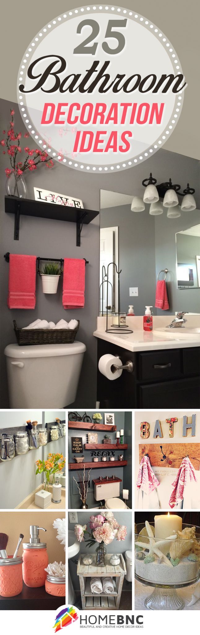 Decorating Bathroom Ideas best 25+ coral bathroom decor ideas on pinterest | coral bathroom Decorating Bathroom Ideas best 25+ coral bathroom decor ideas on pinterest | coral bathroom