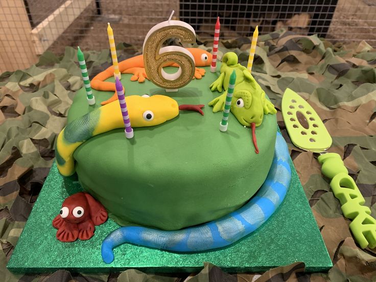 Reptile Cake Reptiles Reptile Cake Reptiles