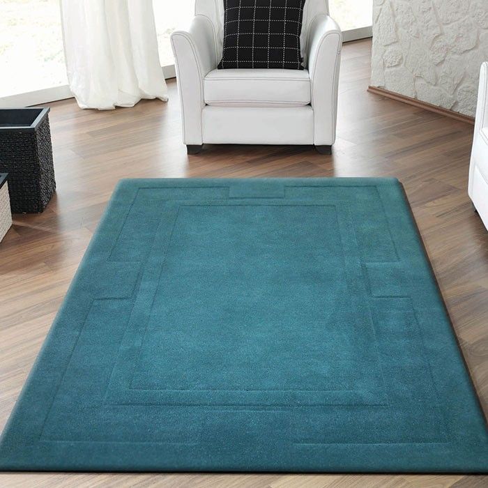 63 Best Wool Rugs Images On Pinterest Area Rug And Le Rugs Apollo Teal Blue Rug A Thick Heavyweight Wool In Contemporary Colour The Has Very Deep And Soft Pile