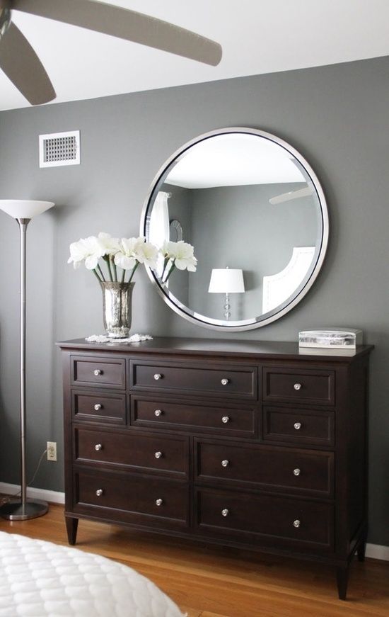 Best 25 Dresser Mirror Ideas On Pinterest Bedroom Dressers Amherst Grey Benjamin Moore Paint May Have To A Room This Color Just For
