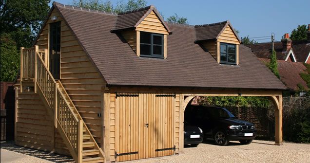 The 25+ best Timber frame garage ideas on Pinterest 