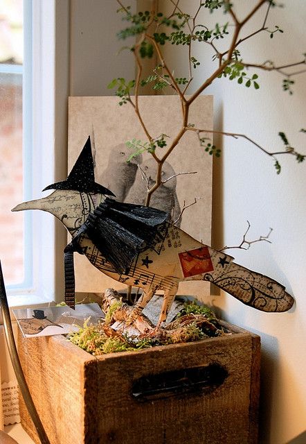 halloween crow by jennifer conway via flickr