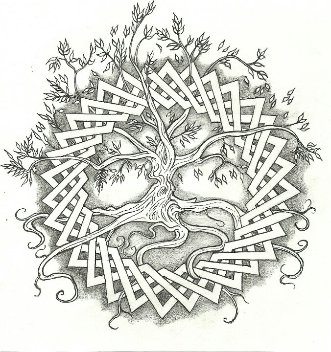 Beautiful Celtic patterns Coloring pages Celtic art