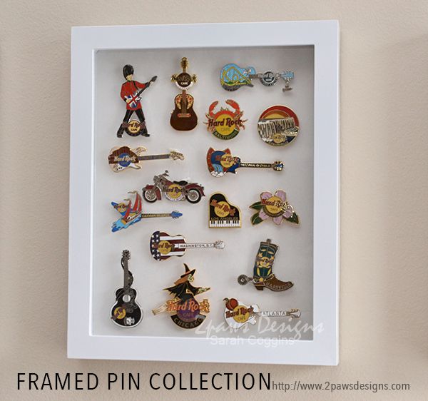 Framed Pin Collection DisplaysHard RockEasy Framed Pin Collection DisplaysHard RockEasy