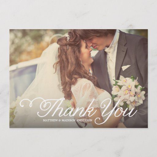 Sweetest Day | Wedding Thank You Photo Card | Zazzle.com ... Sweetest Day | Wedding Thank You Photo Card | Zazzle.com ...
