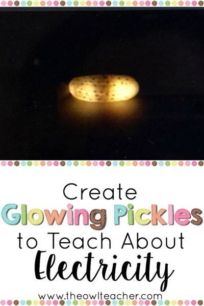 Teach electricity with pickles in this engaging demonstration that will hook you... Teach electricity with pickles in this engaging demonstration that will hook you... 2