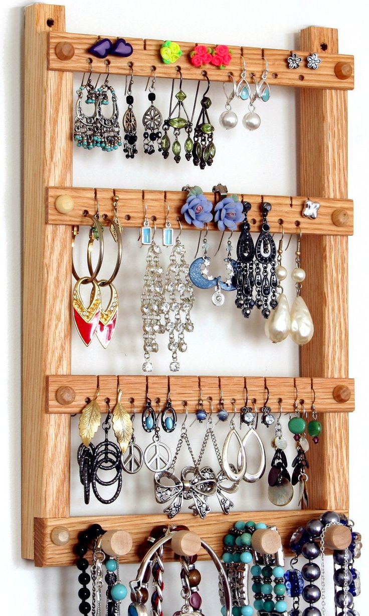 Wall earring holder sale