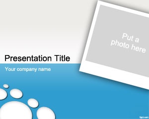 photo powerpoint template is a free photo frame powerpoint template microsoft ppt design