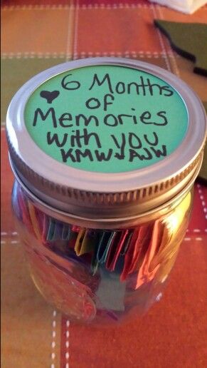 6 month anniversary gift ideas for husband