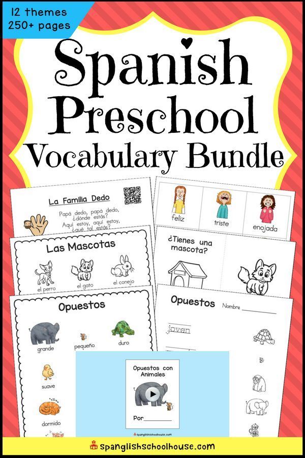 Spanish Vocabulary Resources Spanish Lessons For Kids Spanish Spanish Vocabulary Resources Spanish Lessons For Kids Spanish