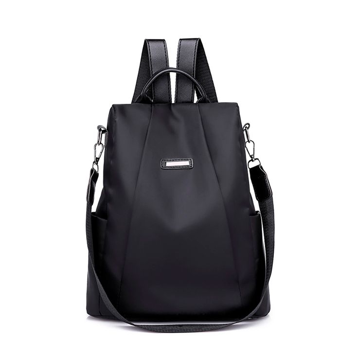 <b>2019</b> Fashion Women <b>Solid</b> ZipperTravel <b>backpack</b> Female Oxford ...