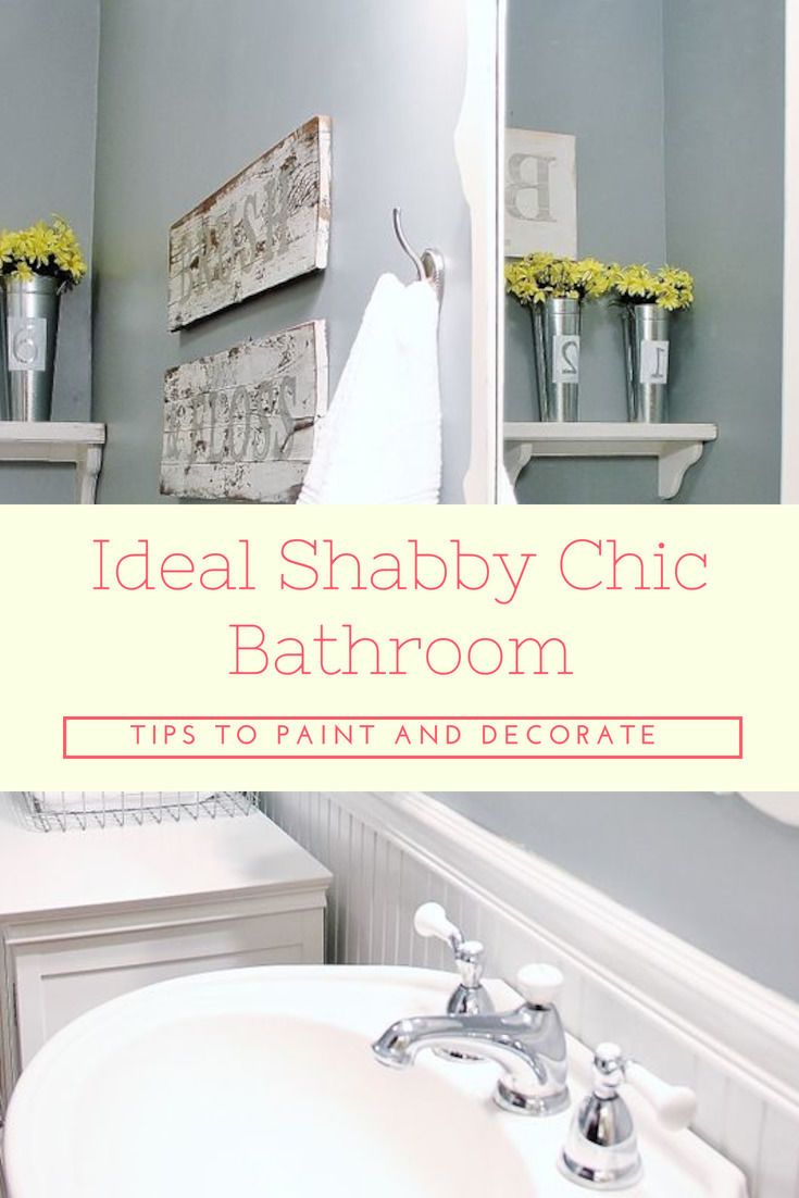 How To Go For The Ideal Shabby Chic Bathroom Accessories Used Shabby Chic Bathroom Accessories