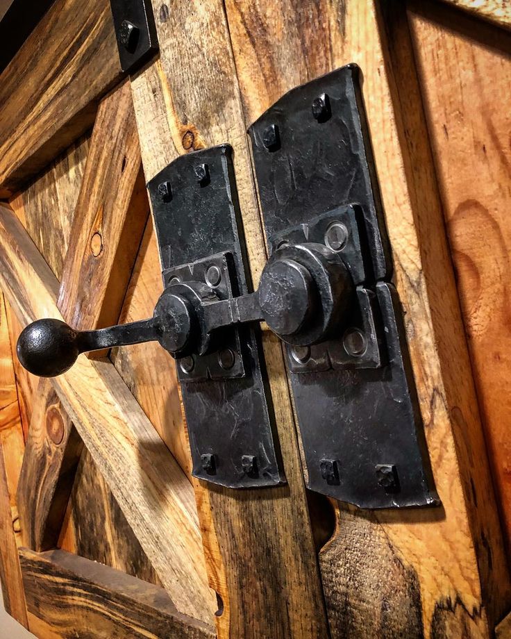 Hand barn door latch. 250 available online and at our showroom Hand barn door latch. 250 available online and at our showroom