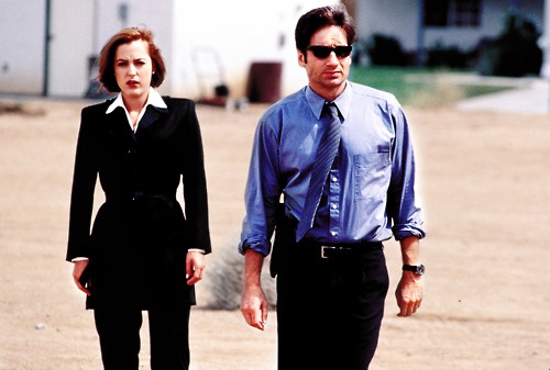 Scully and mulder dating in real life