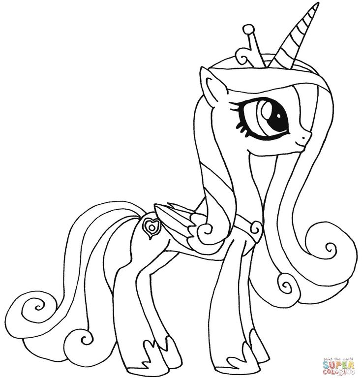 Mein Kleines Pony Malvorlagen | My Little Pony Coloring, Horse Coloring Pages, Unicorn Coloring Pages