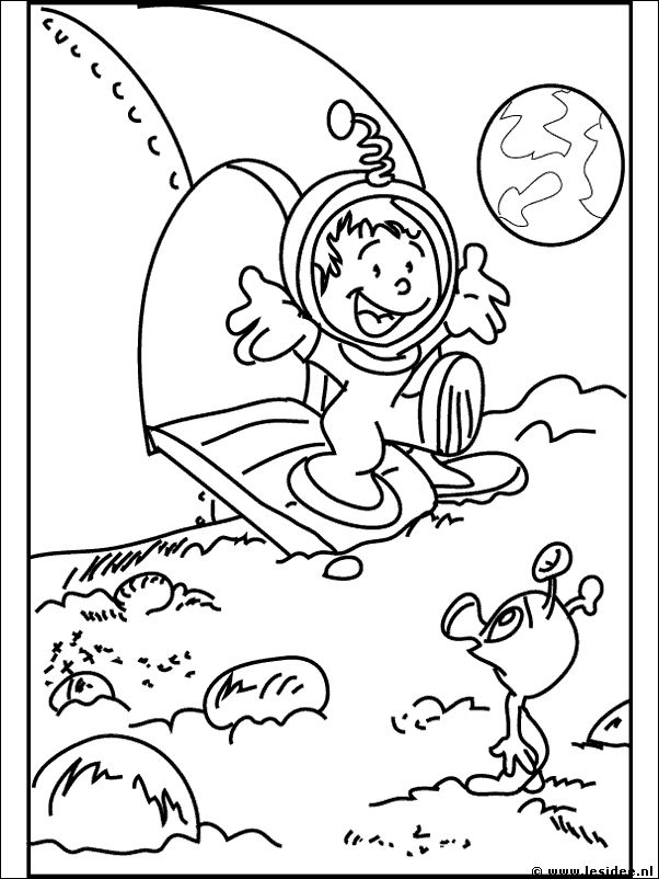 Kleurplaat Astronaut Ruimte Thema De Ruimte Knutselen Kleurplaat Astronaut Ruimte Thema De Ruimte Knutselen
