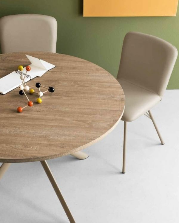 di Tavolo Giove Connubia allungabile rotondo Calligaris iPkXOZu