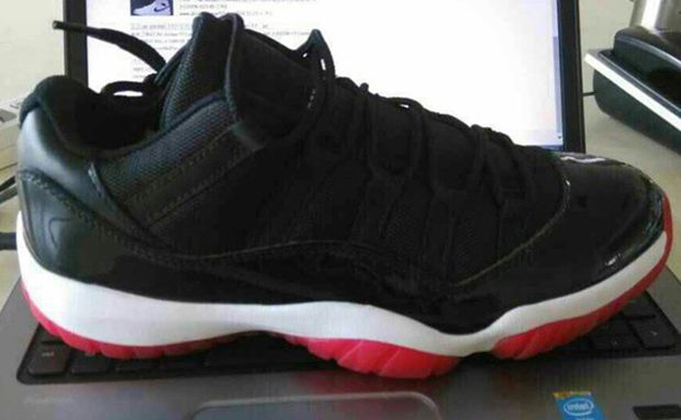 Hot 2015 Nike Air Jordan 11 Low Retro Bred Customs by JWDanklefs
