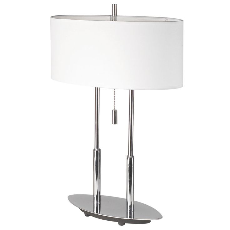 153 Best Contemporary Modern Table Lamps Images On Pinterest Dainolite Lighting Dm2222 Pc Table Lamp In Polished Chrome