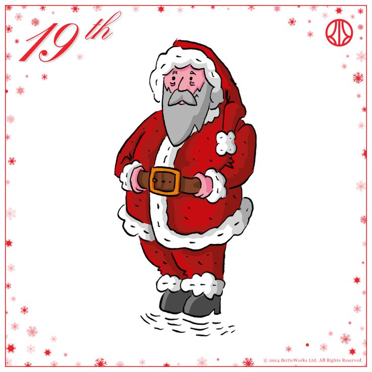 bertieworks advent calendar dec 19th santa 2014 nightmare before christmas scarf