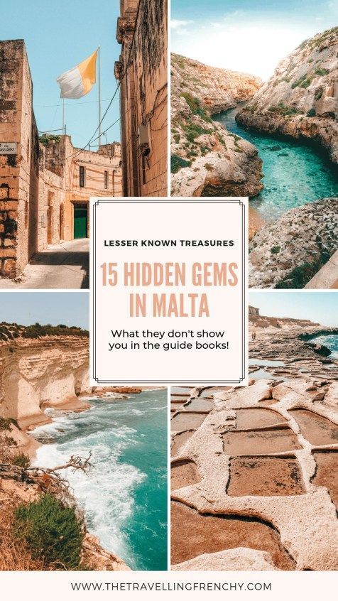 15 Hidden Gems in Malta by The Travelling Frenchy #malta #hiddengems #travelblog...