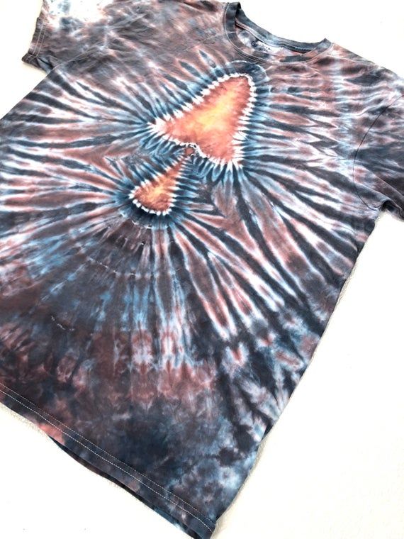 Mushroom Tie Dye Tee Size Large Men or Womens Pastel Earth | Etsy Mushroom Tie Dye Tee Size Large Men or Womens Pastel Earth | Etsy