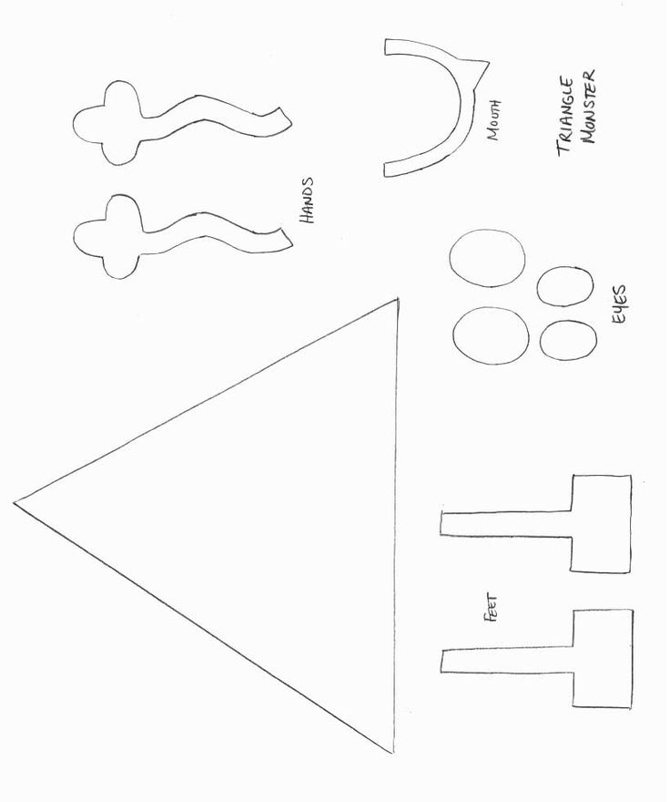 27 best Geometry images on Pinterest Geometric form - monster template 27 best Geometry images on Pinterest Geometric form - monster template