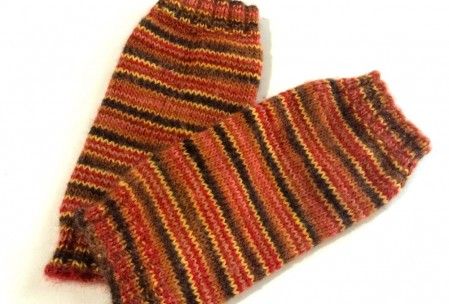 Self-striping Leg Warmer Knitting Pattern Gratia Project Knitting Pattern...